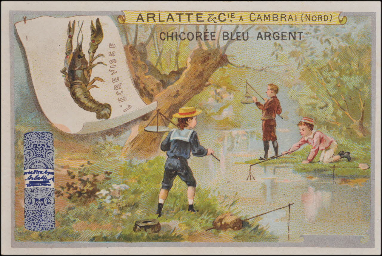 Romanet carte réclame chromo Paris 1877-1907 1995.1.1159.3 Photo