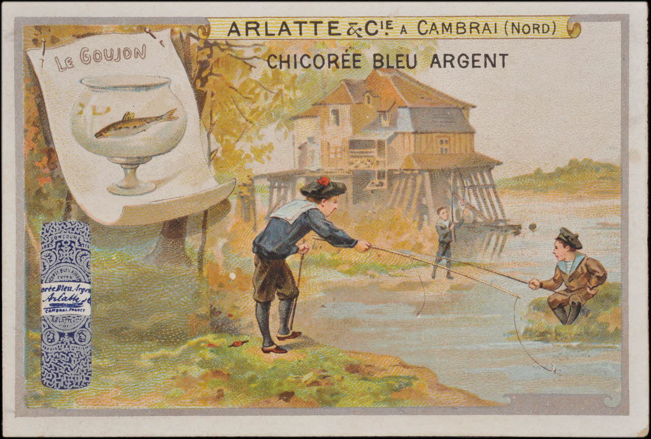 Romanet carte réclame chromo Paris 1877-1907 1995.1.1159.4 Photo