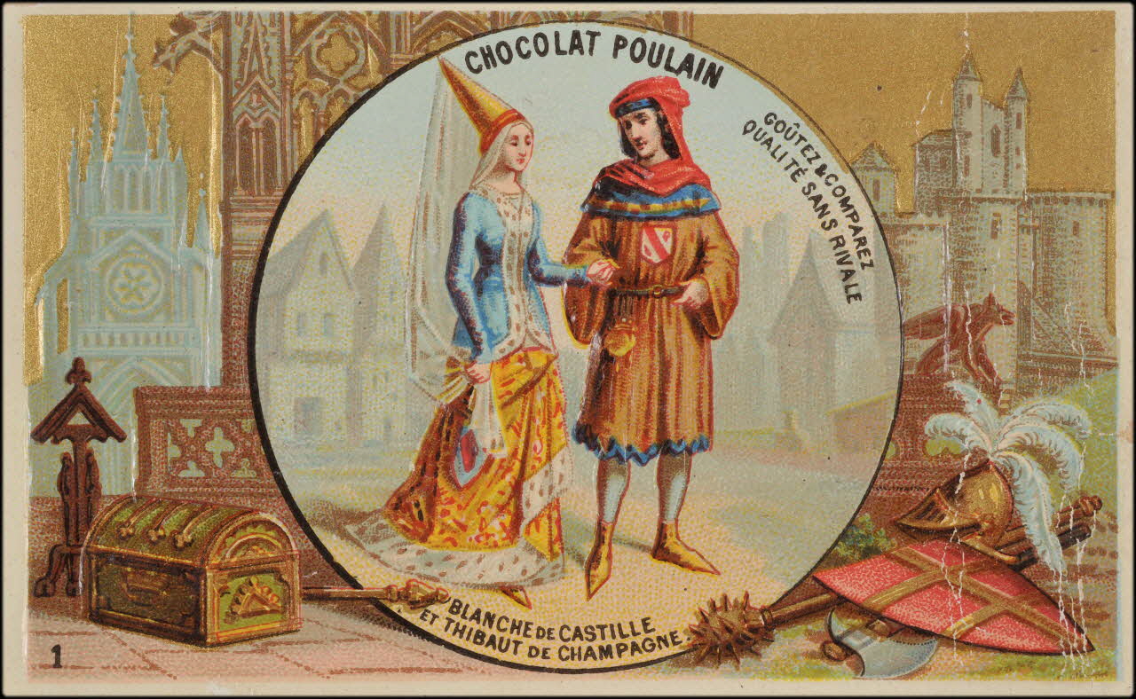 Romanet carte réclame chromo Paris 1877-1907 1995.1.1161.1 Photo