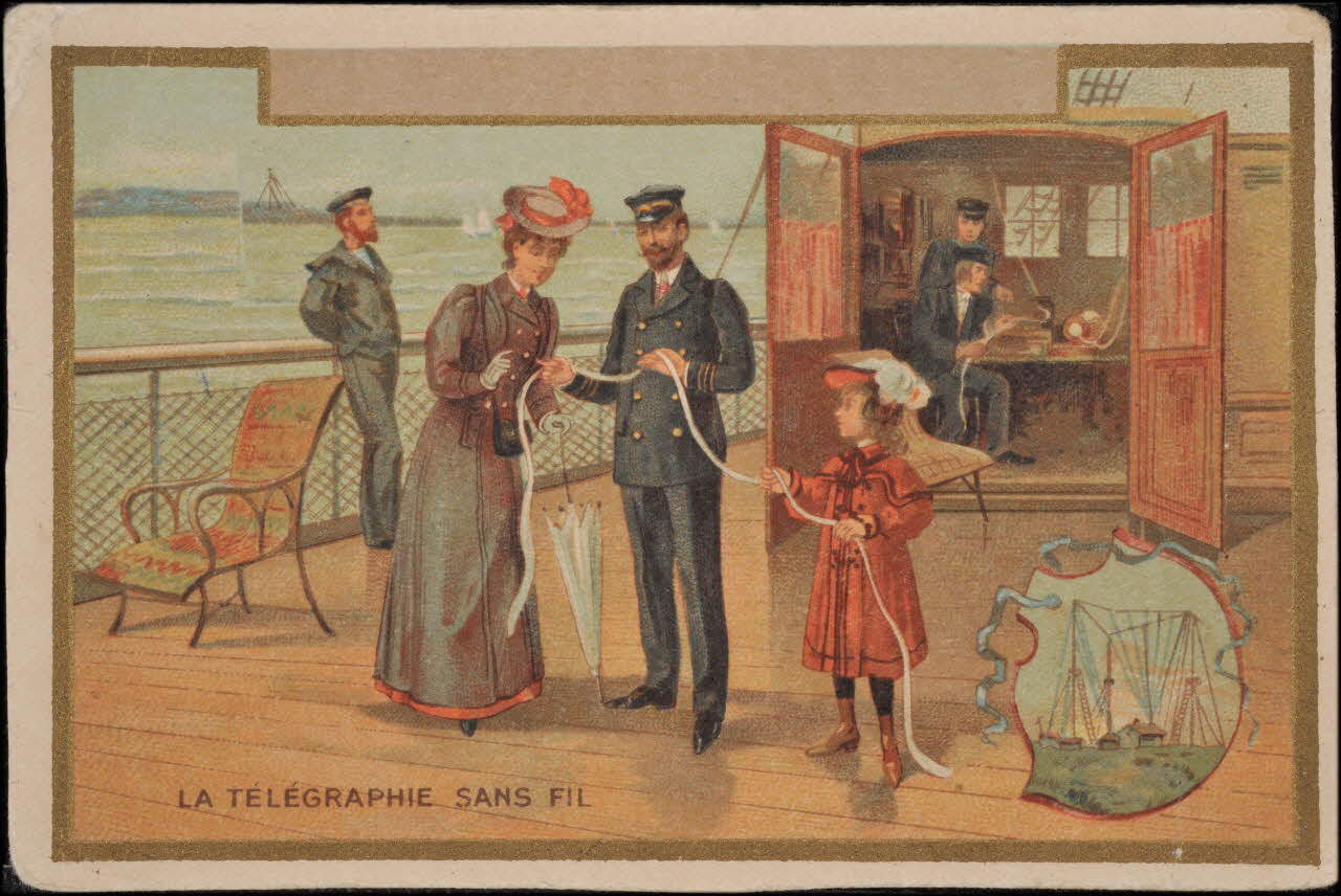 Romanet carte réclame chromo Paris 1877-1907 1995.1.1162.2 Photo