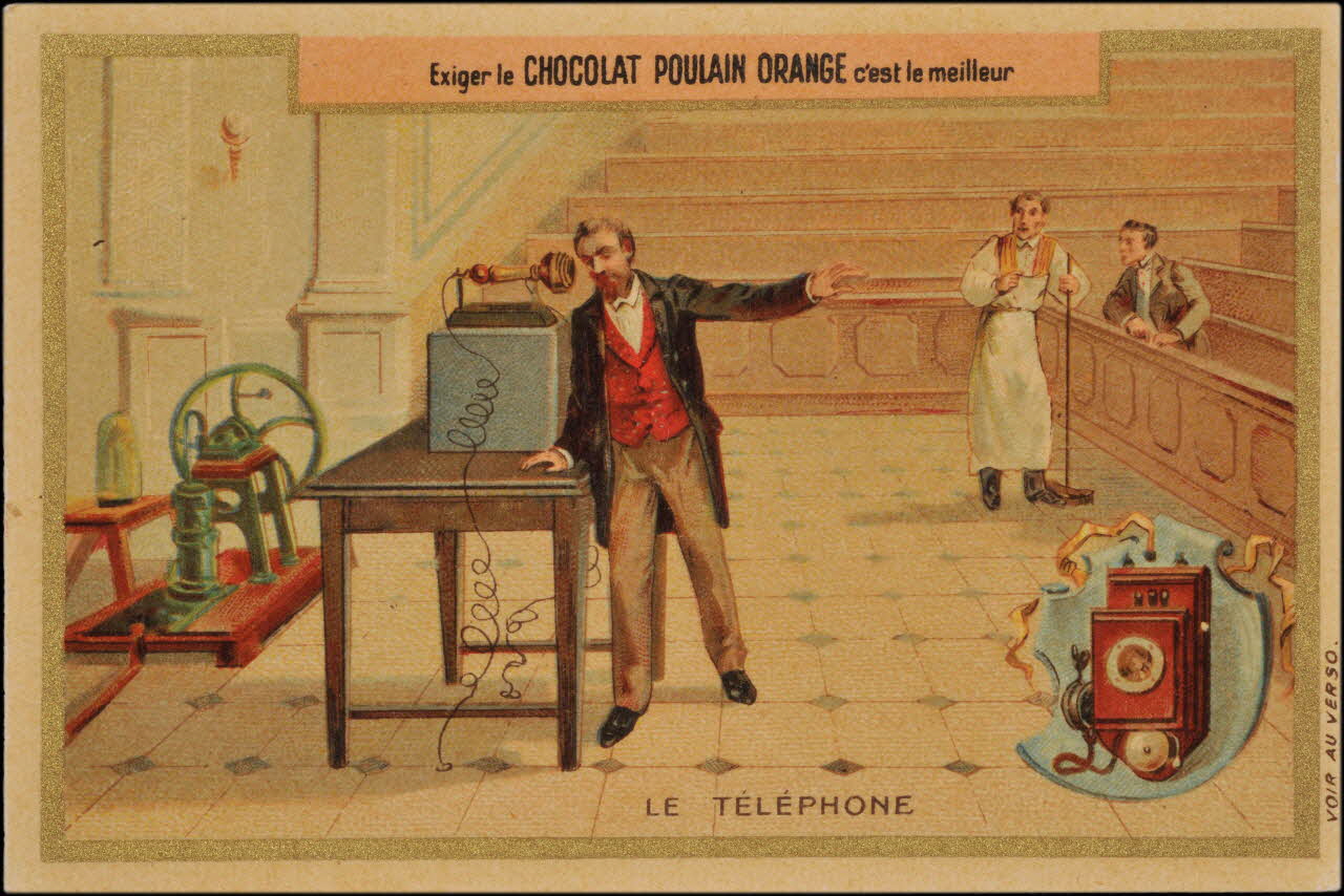 Romanet carte réclame chromo Paris 1877-1907 1995.1.1162.3 Photo