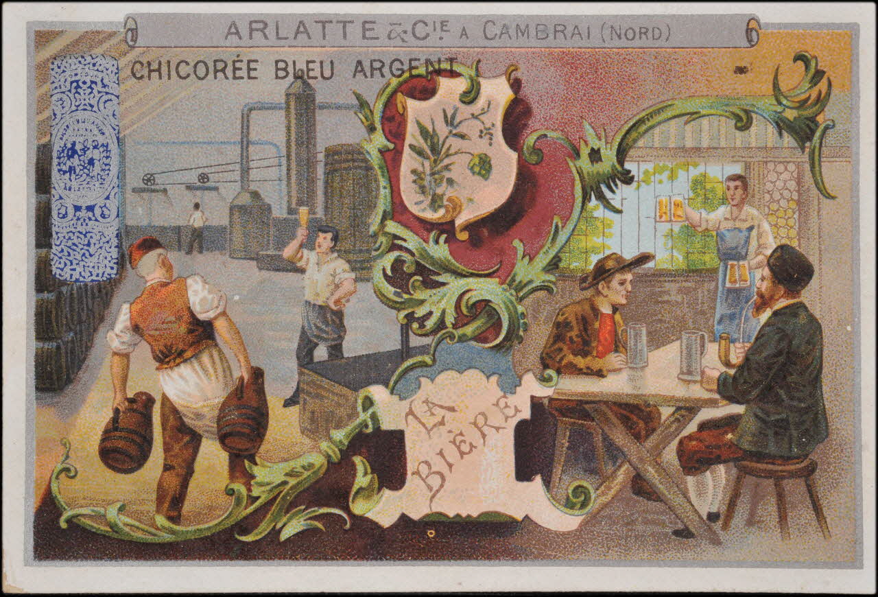 Romanet carte réclame chromo Paris 1877-1913 1995.1.1164.1 Photo