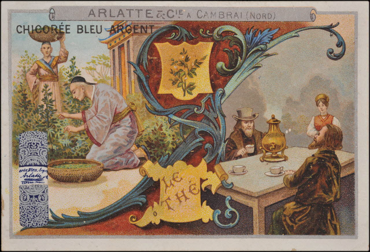 Romanet carte réclame chromo Paris 1877-1913 1995.1.1164.5 Photo