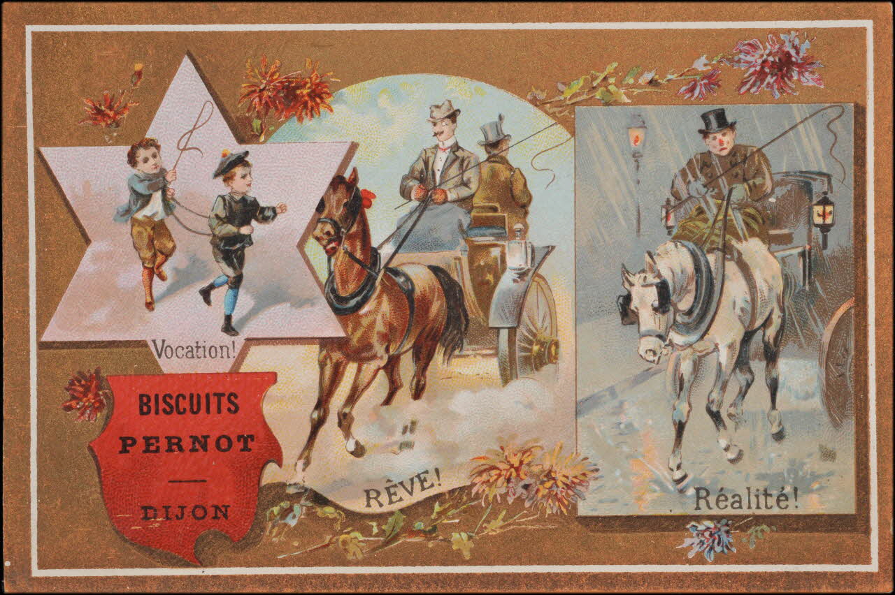 Romanet carte réclame chromo Paris 1877-1913 1995.1.1166.2 Photo