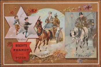 Romanet carte réclame chromo Paris 1877-1913 1995.1.1166.2 Photo