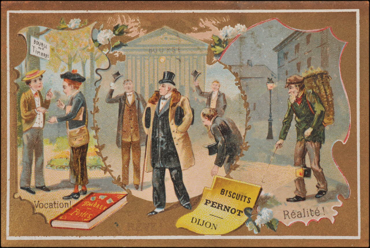 Romanet carte réclame chromo Paris 1877-1913 1995.1.1166.3 Photo