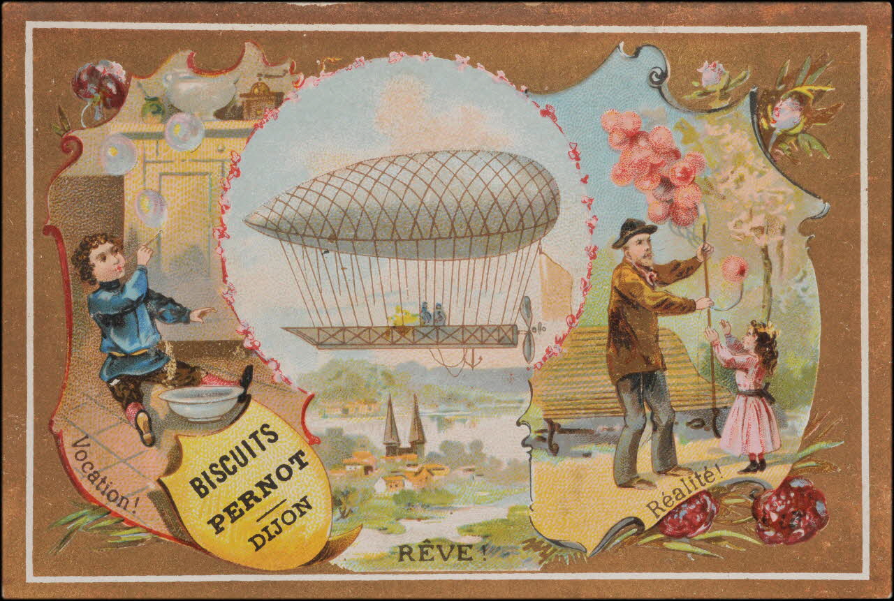 Romanet carte réclame chromo Paris 1877-1913 1995.1.1166.8 Photo