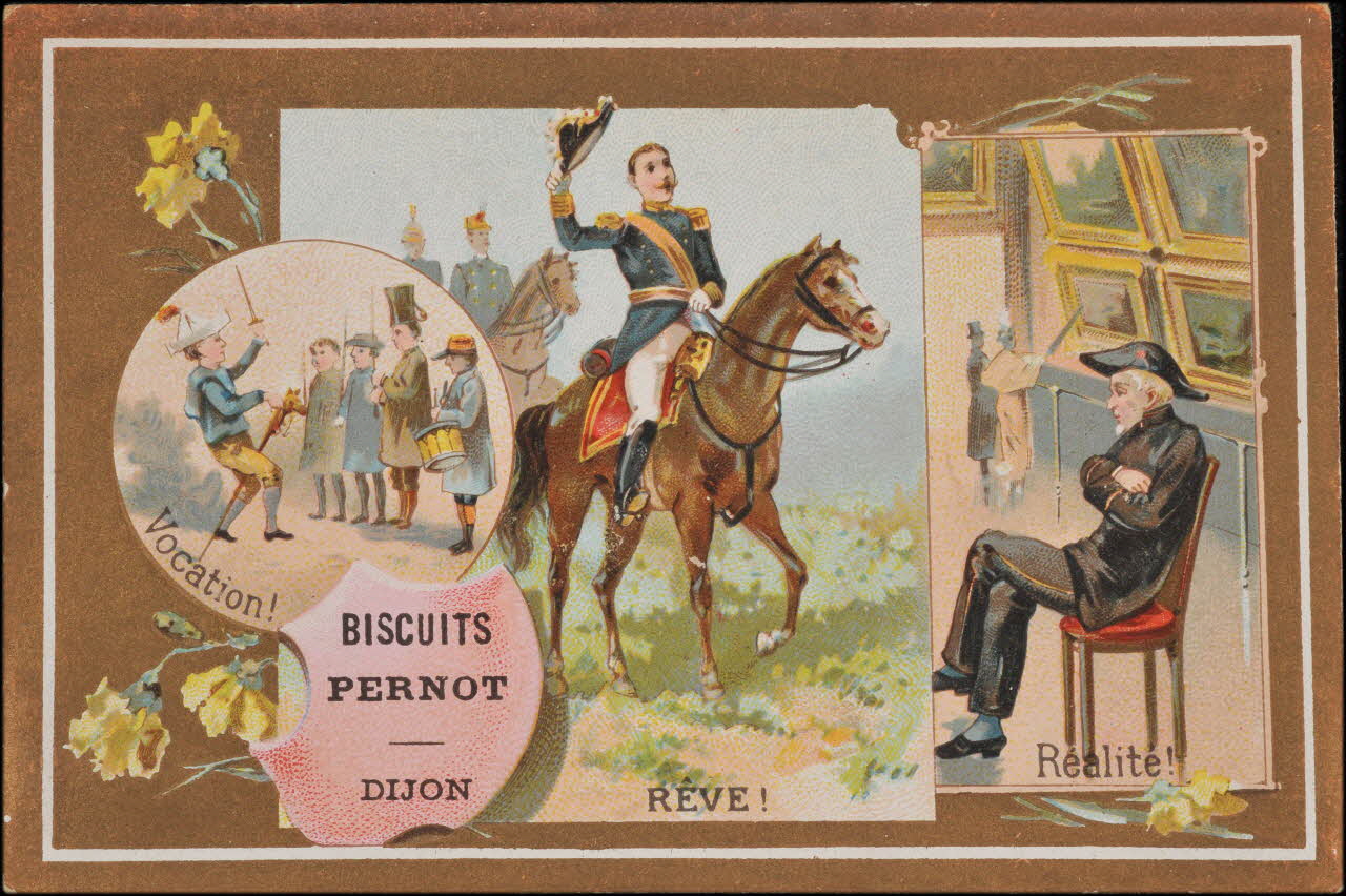 Romanet carte réclame chromo Paris 1877-1913 1995.1.1166.9 Photo