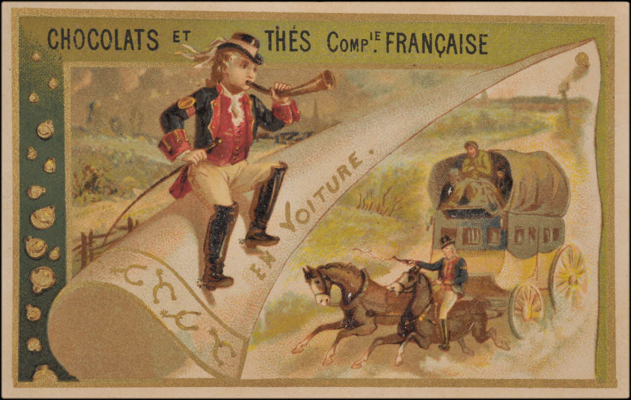 Romanet carte réclame chromo Paris 1877-1913 1995.1.1167.3 Photo