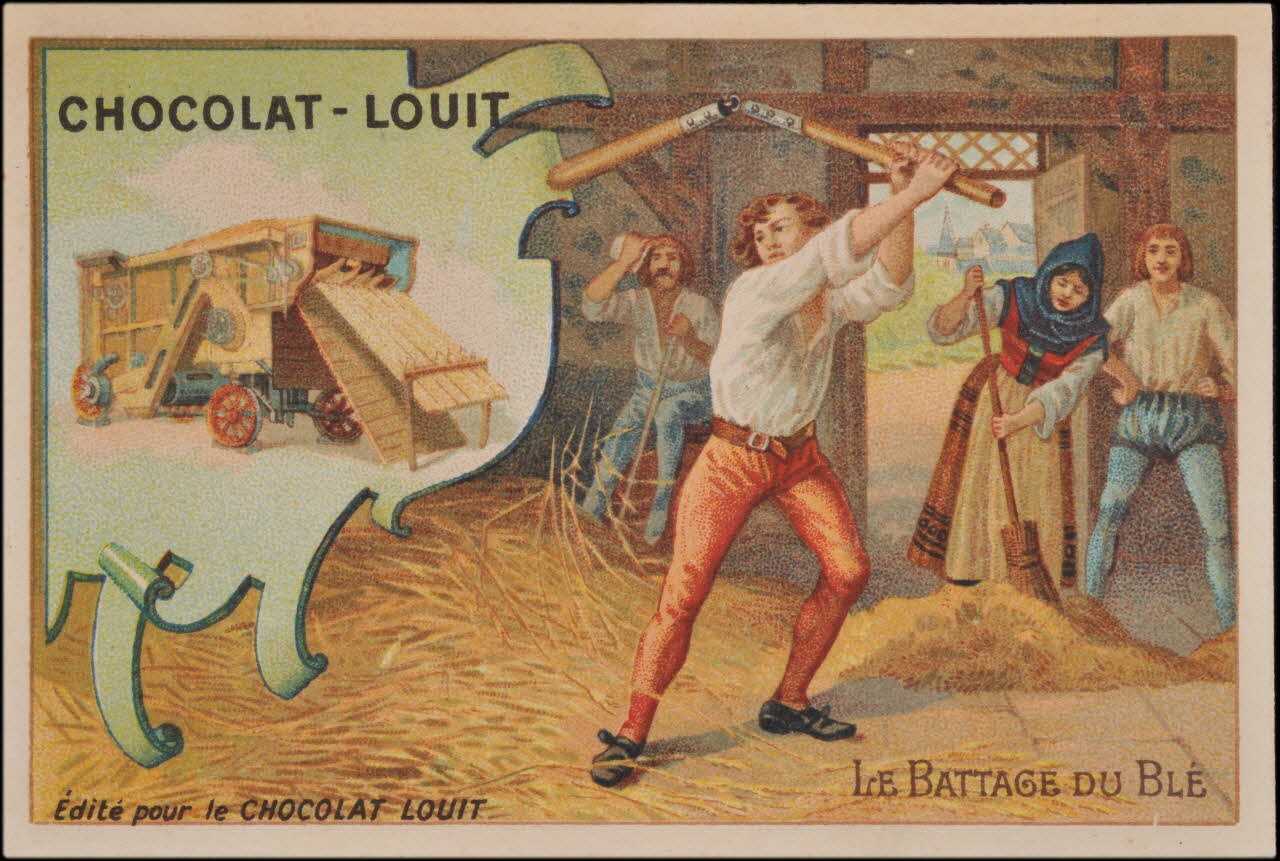 Romanet carte réclame chromo Paris 1877-1913 1995.1.1168.1 Photo