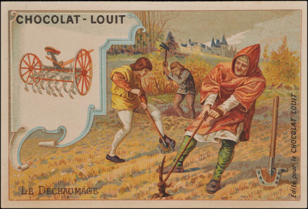 Romanet carte réclame chromo Paris 1877-1913 1995.1.1168.2 Photo
