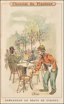 Louis Borgex ; Baster & Vieillemard carte réclame chromo Ile-de-France, France 1878-1914 1995.1.117.10  Photo