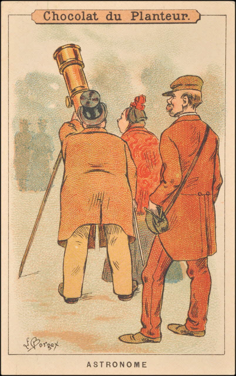 Louis Borgex ; Baster & Vieillemard carte réclame chromo Paris 1878-1914 1995.1.117.12 Photo