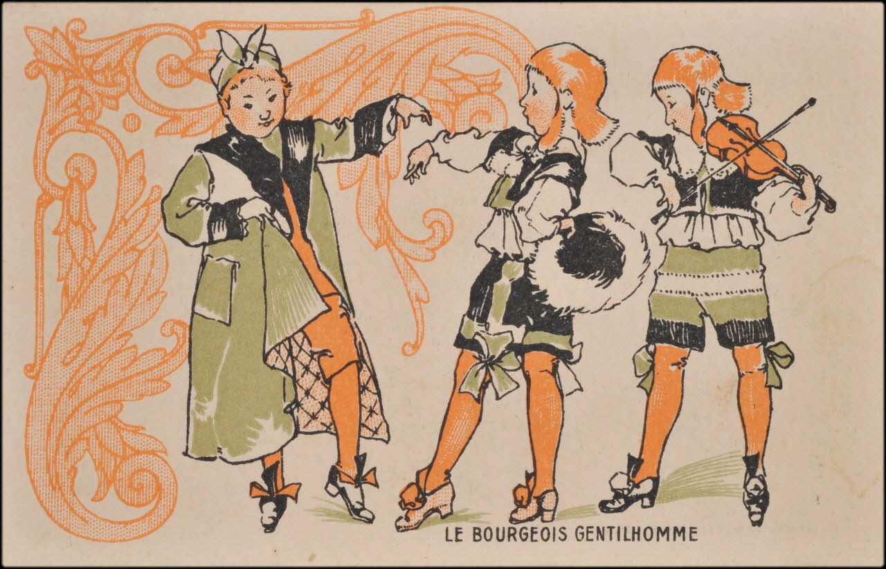 Romanet carte réclame chromo Paris 1877-1913 1995.1.1170.6 Photo