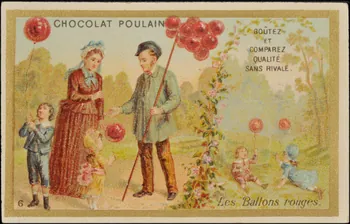 Romanet carte réclame chromo Paris 1877-1913 1995.1.1171.4 Photo