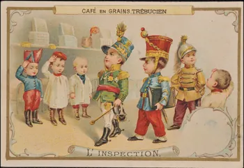 Romanet carte réclame chromo Paris 1877-1913 1995.1.1173.1 Photo