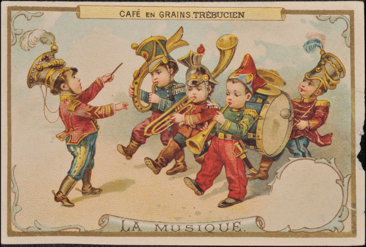 Romanet carte réclame chromo Paris 1877-1913 1995.1.1173.2 Photo