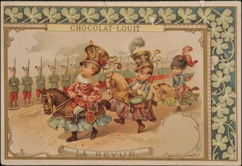 Romanet carte réclame chromo Paris 1877-1913 1995.1.1173.7 Photo