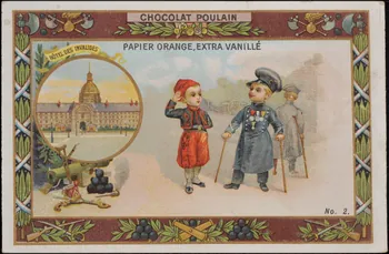 Romanet carte réclame chromo Paris 1877-1913 1995.1.1174.1 Photo