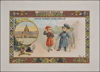 Romanet carte réclame chromo Paris 1877-1913 1995.1.1174.2 Photo
