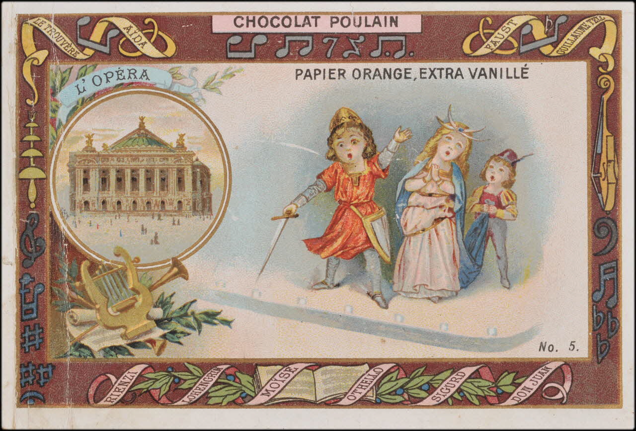 Romanet carte réclame chromo Paris 1877-1913 1995.1.1174.4 Photo