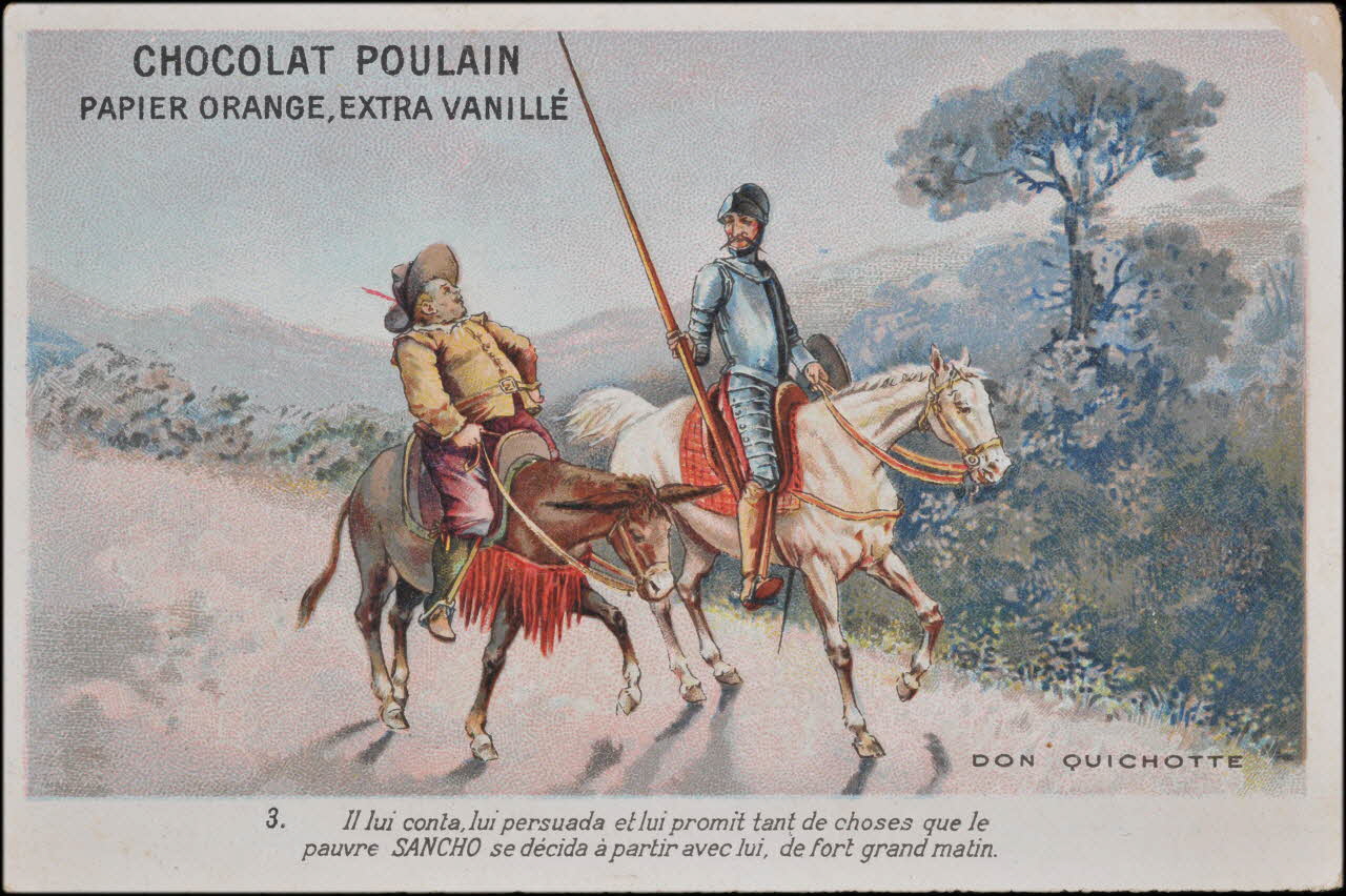 Romanet carte réclame chromo Paris 1877-1913 1995.1.1175.3 Photo
