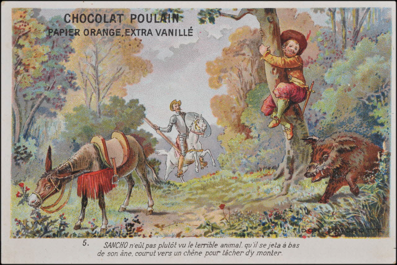 Romanet carte réclame chromo Paris 1877-1913 1995.1.1175.5 Photo