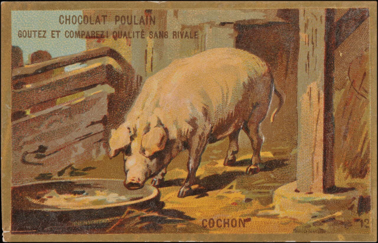 Romanet carte réclame chromo Paris 1877-1913 1995.1.1176.12 Photo