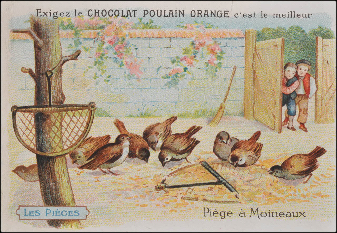 Romanet carte réclame chromo Paris 1877-1913 1995.1.1182.3 Photo