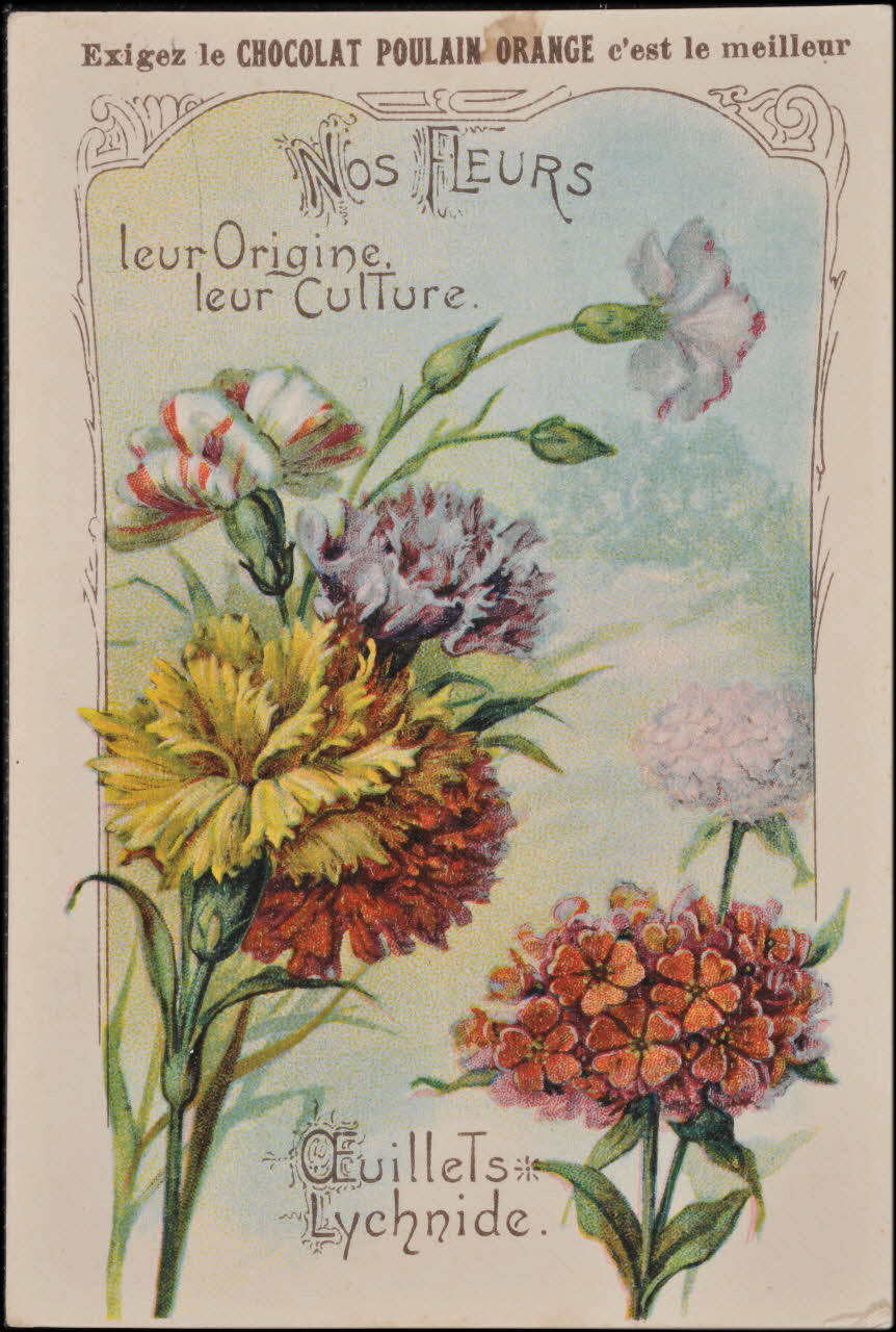 Romanet carte réclame chromo Paris 1877-1913 1995.1.1183.2 Photo