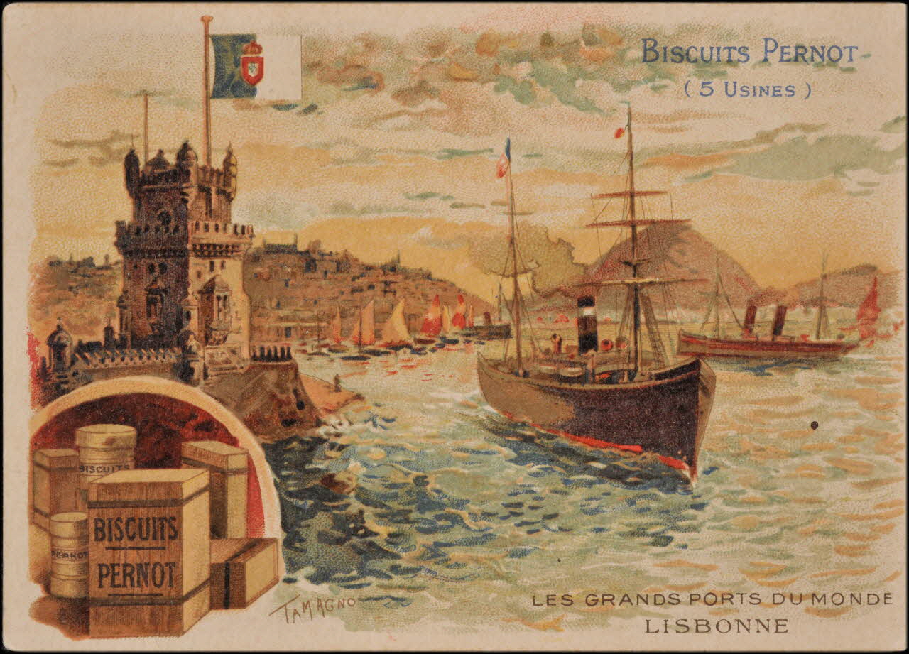 Tamagno ; Romanet carte réclame chromo Paris 1877-1913 1995.1.1185.10 Photo