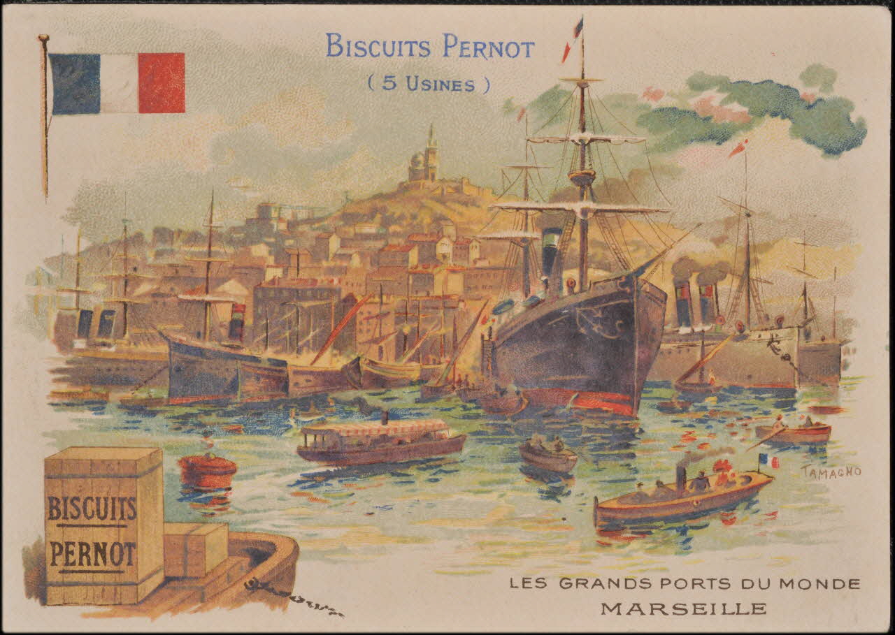 Tamagno ; Romanet carte réclame chromo Paris 1877-1913 1995.1.1185.12 Photo