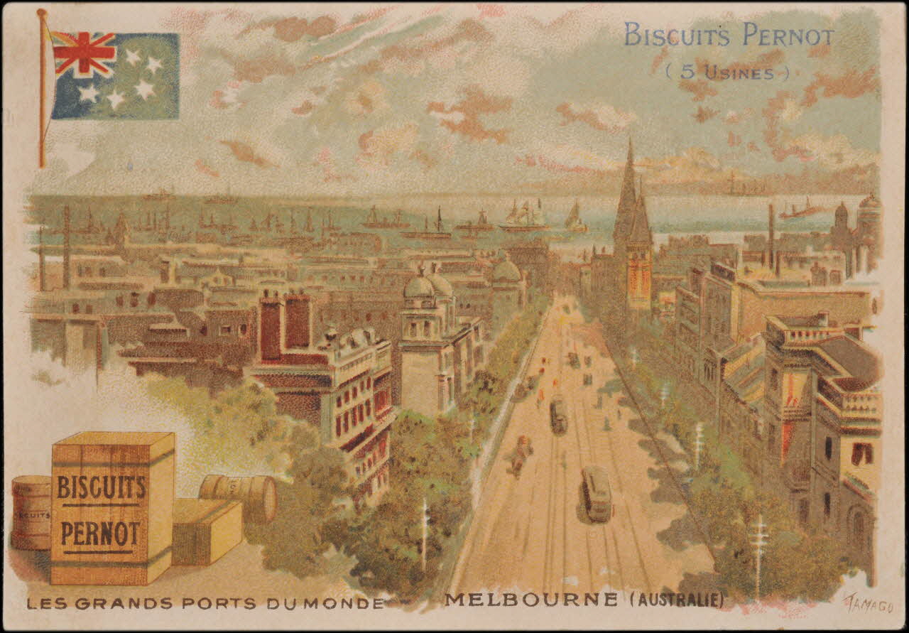 Tamagno ; Romanet carte réclame chromo Paris 1877-1913 1995.1.1185.13 Photo