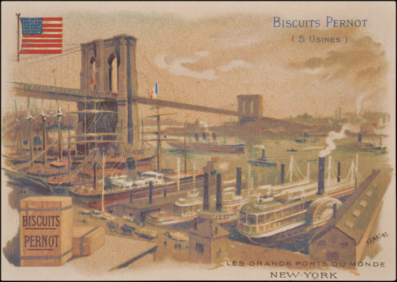 Tamagno ; Romanet carte réclame chromo Paris 1877-1913 1995.1.1185.16 Photo