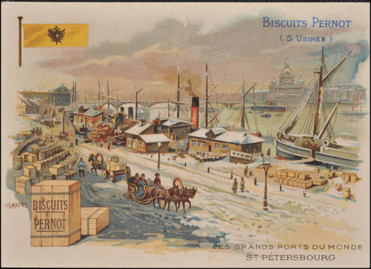 Tamagno ; Romanet carte réclame chromo Paris 1877-1913 1995.1.1185.19 Photo