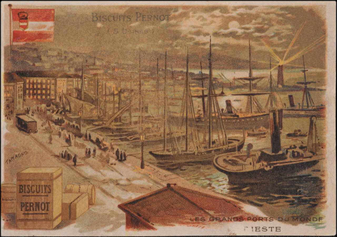 Tamagno ; Romanet carte réclame chromo Paris 1877-1913 1995.1.1185.21 Photo