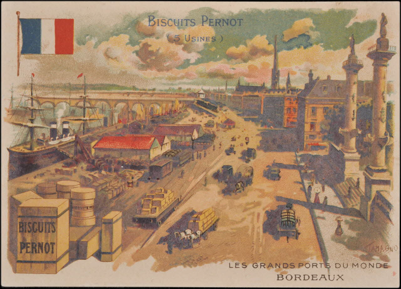 Tamagno ; Romanet carte réclame chromo Paris 1877-1913 1995.1.1185.3 Photo