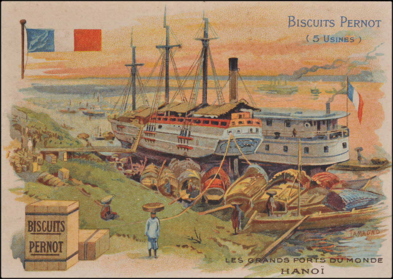 Tamagno ; Romanet carte réclame chromo Paris 1877-1913 1995.1.1185.7 Photo