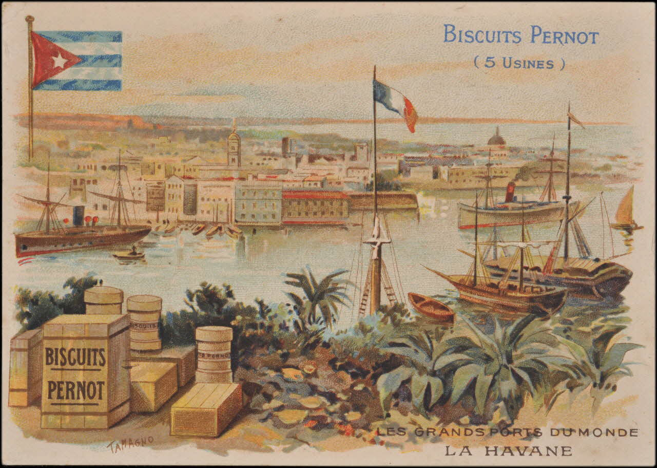 Tamagno ; Romanet carte réclame chromo Paris 1877-1913 1995.1.1185.8 Photo