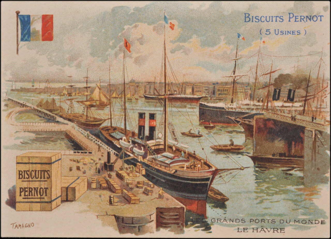 Tamagno ; Romanet carte réclame chromo Paris 1877-1913 1995.1.1185.9 Photo