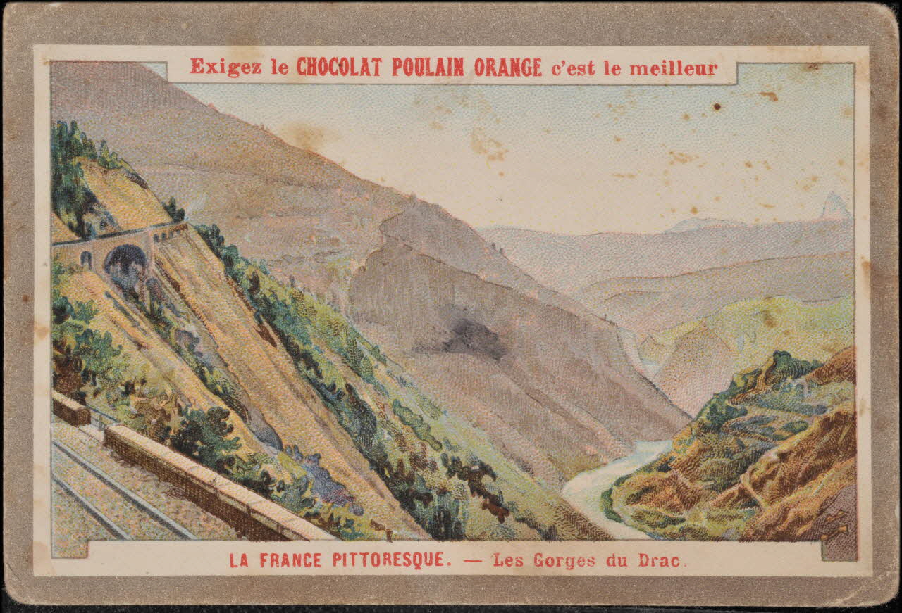 Romanet carte réclame chromo Paris 1877-1913 1995.1.1186.8 Photo