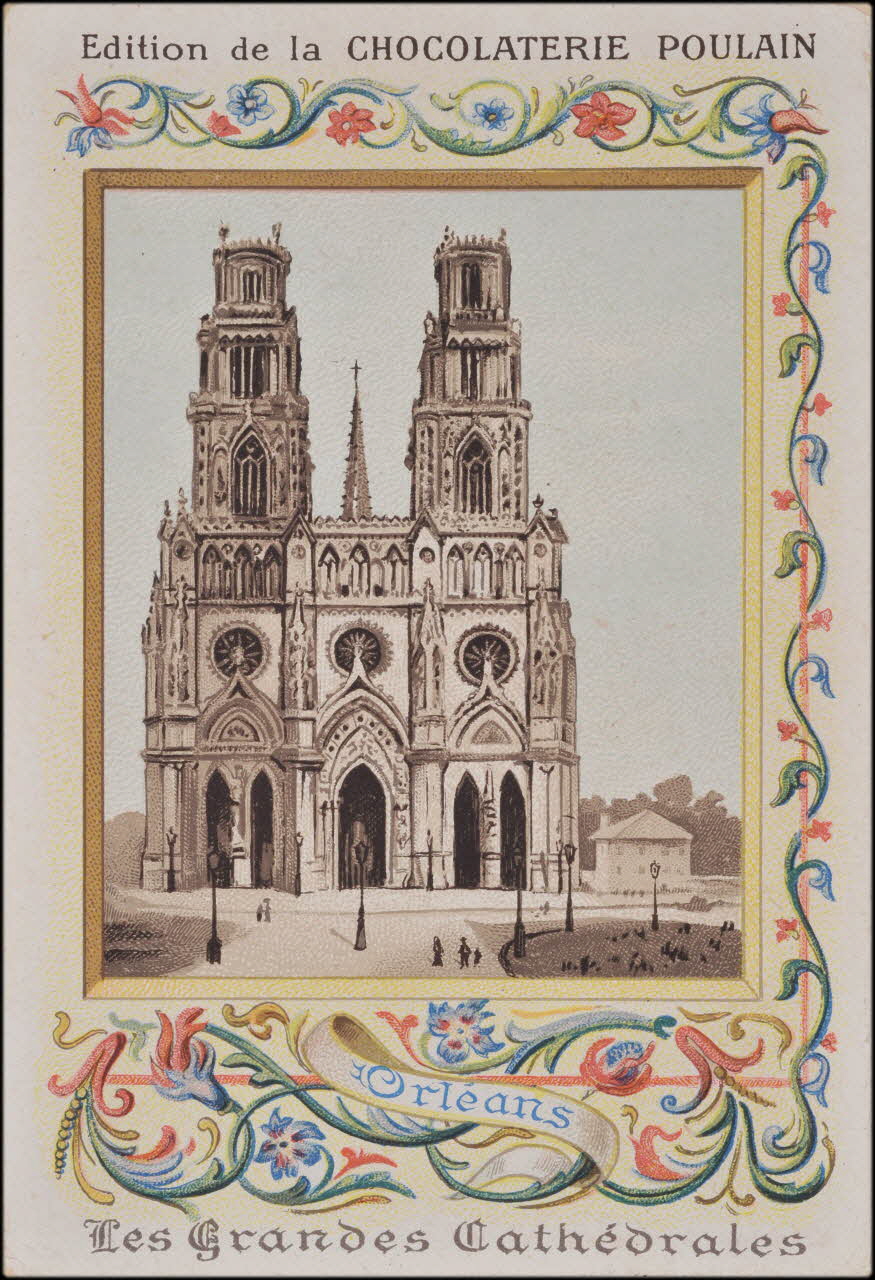 Romanet carte réclame chromo Paris 1877-1913 1995.1.1188.2 Photo