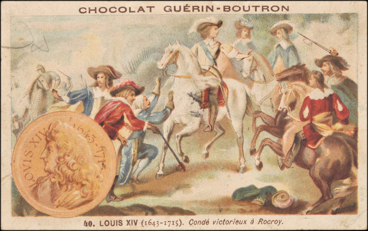 Baster & Vieillemard carte réclame chromo Paris 1878-1914 1995.1.121.39 Photo Mucem