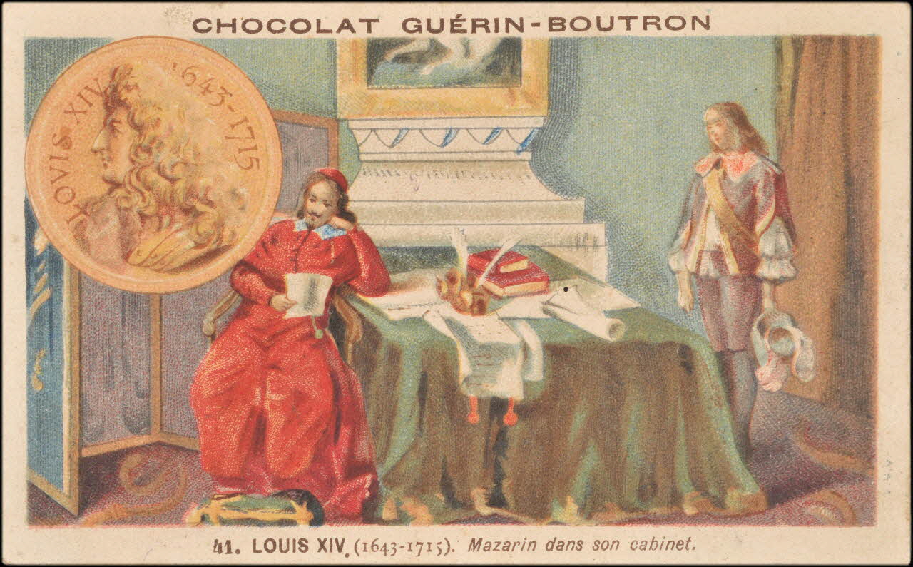 Baster & Vieillemard carte réclame chromo Paris 1878-1914 1995.1.121.40 Photo Mucem