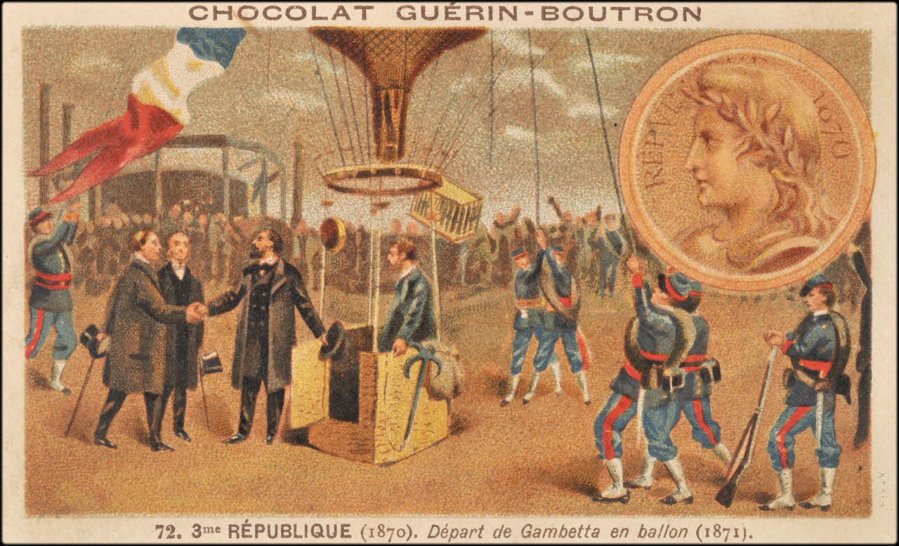 Baster & Vieillemard carte réclame chromo Paris 1878-1914 1995.1.121.70 Photo Mucem