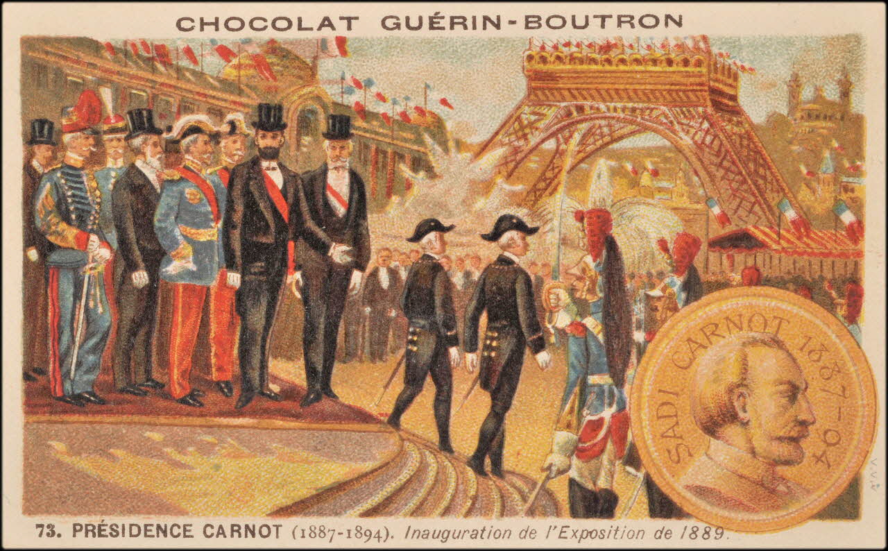 Baster & Vieillemard carte réclame chromo Paris 1878-1914 1995.1.121.71 Photo Mucem