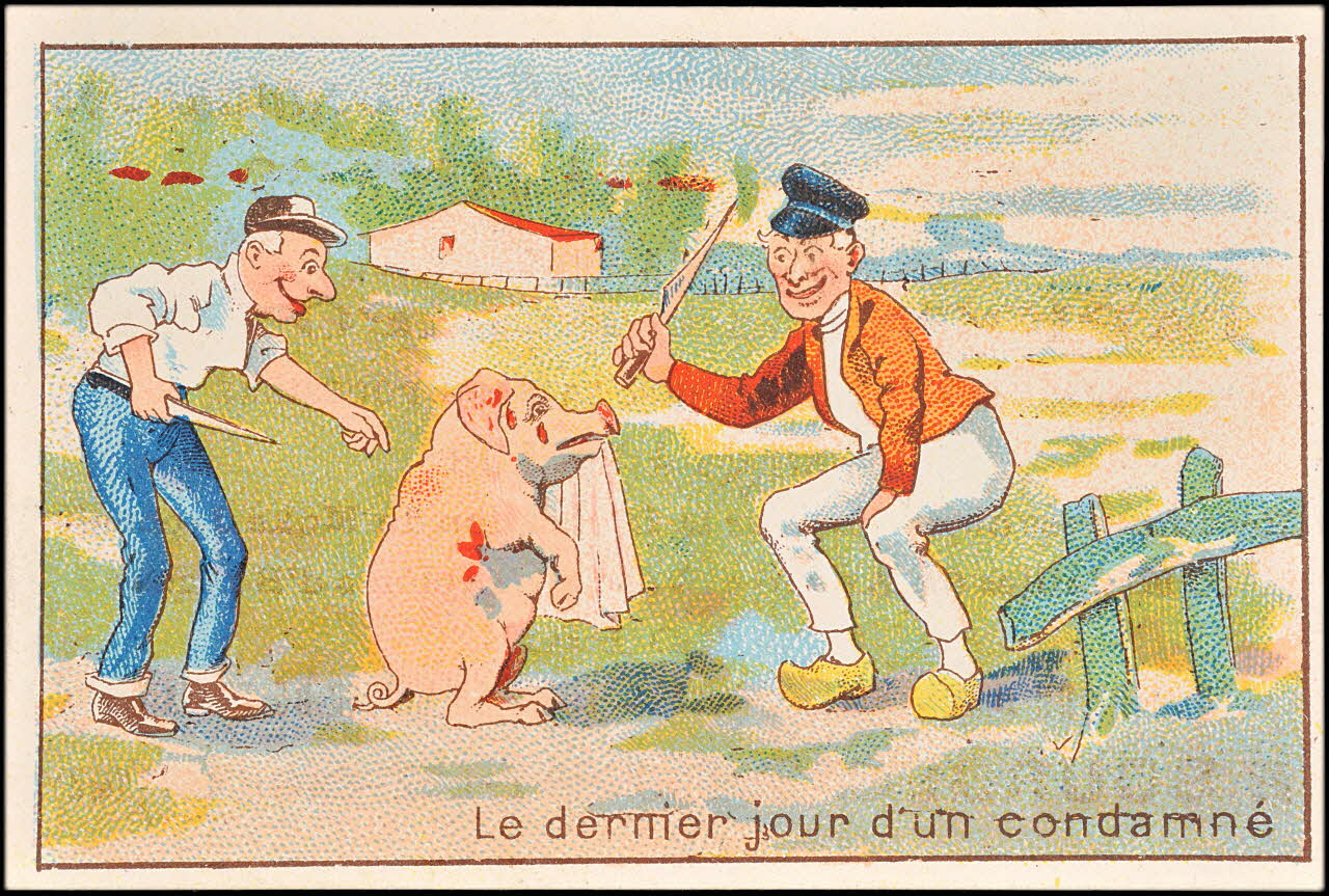 carte réclame chromo Paris 1896 1995.1.124.3 Photo