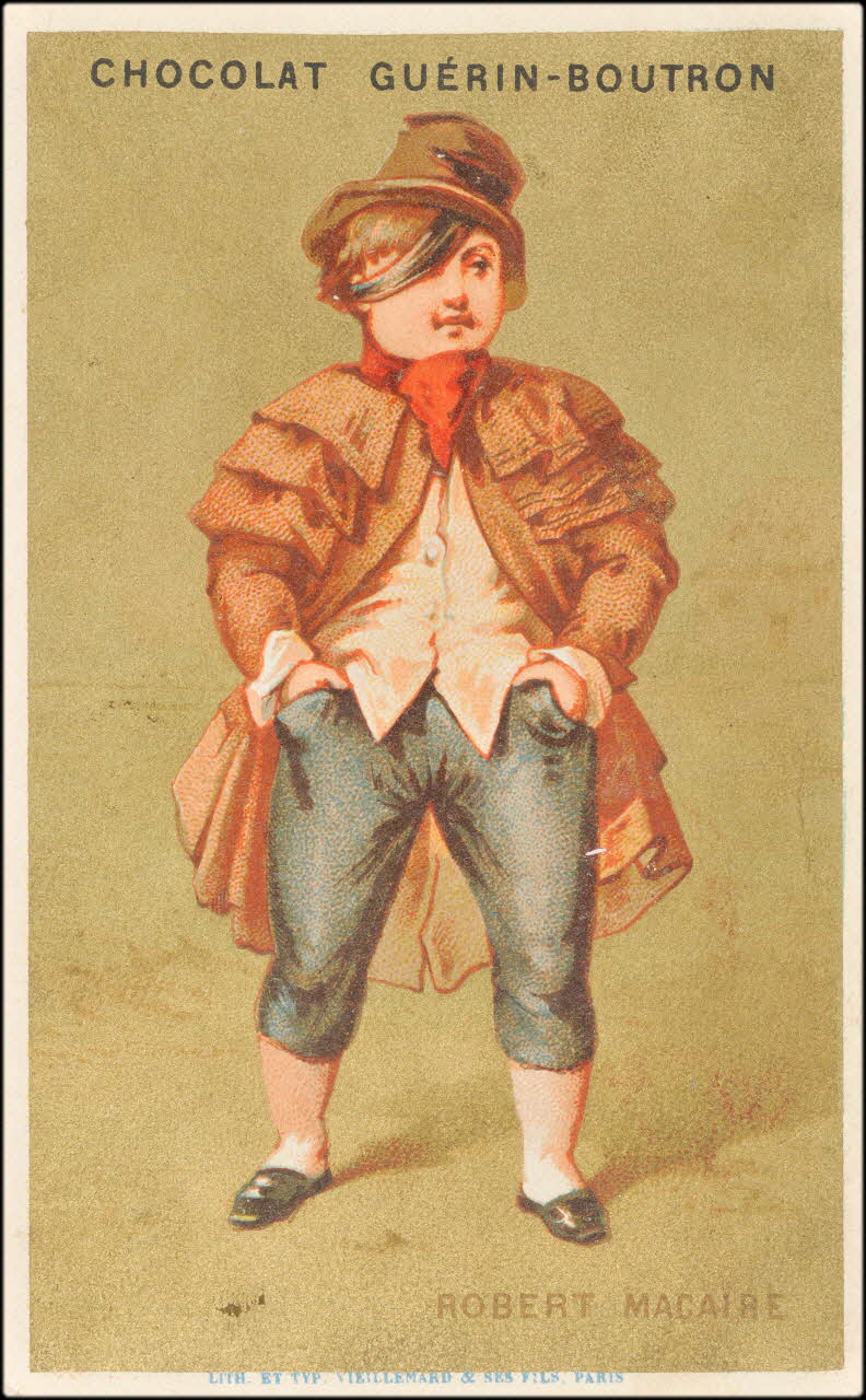 Baster & Vieillemard carte réclame chromo Paris 1878-1914 1995.1.132.5 Photo