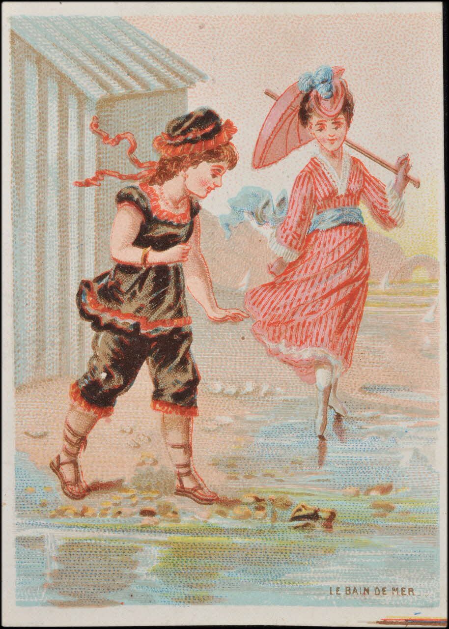 Celle carte réclame chromo Paris 1877-1907 1995.1.1351.1 Photo