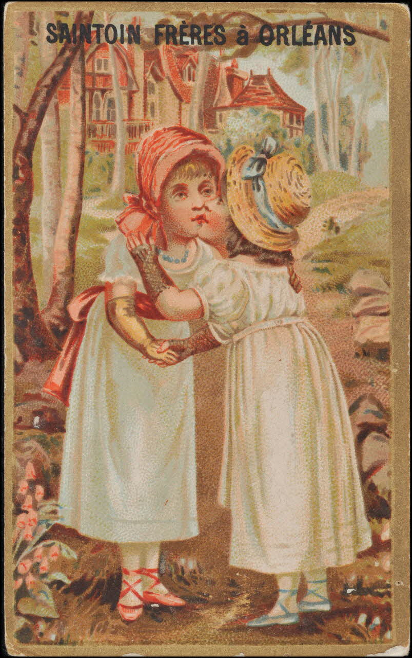 Romanet carte réclame chromo Paris 1877-1907 1995.1.1354.3 Photo
